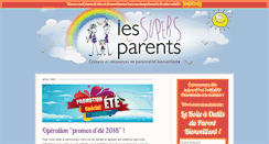 Desktop Screenshot of les-supers-parents.com