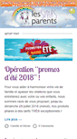 Mobile Screenshot of les-supers-parents.com